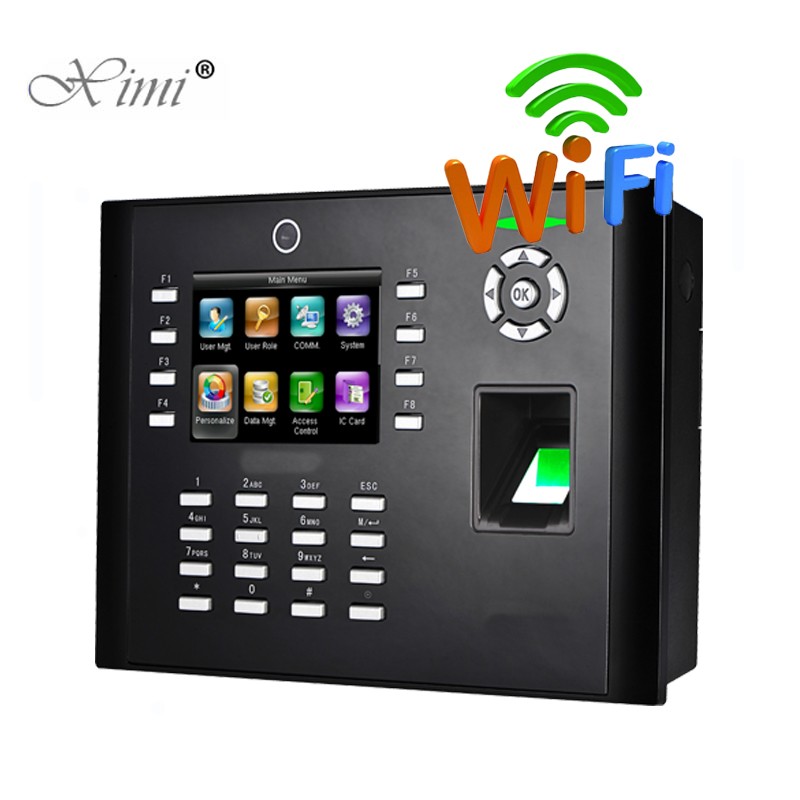 Fingerprint Access Control And Time Attendance System Iclock680 Webserver With Camera 13.56MHZ IC Card Fingerprint attendance