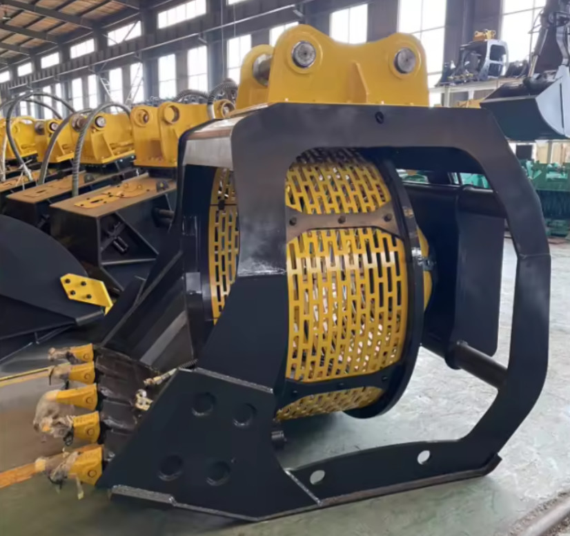 Top Soil Screening Bucket CE Certificated Rotary Screening Bucket