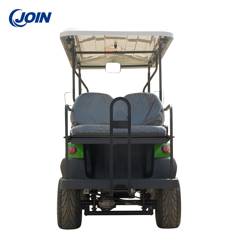 Waterproof Leather Golf Cart Seats Sightseeing Golf Cart Rear Flip Seat