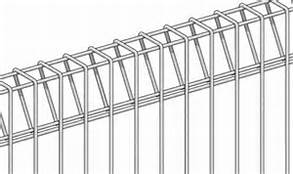 Alibaba.com hot dipped galvanized BRC welded mesh panel fencing, roll top fence, decorative public park fence