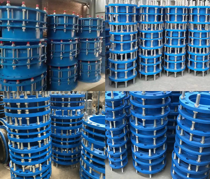 DN600 PN16 Pipe Fittings Double Flange Flexible Dismantling Coupling SS304 SS316 Dismantling Joint