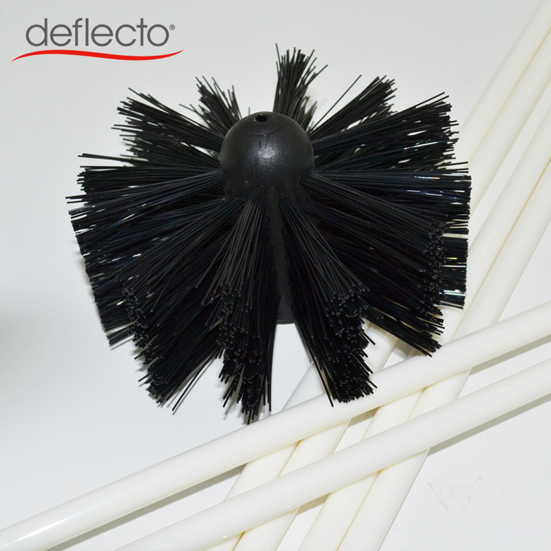 Brush Cleaner Dryer Vent Duct Cleaning Kit / Universal Dryer Vent Kit With Brush