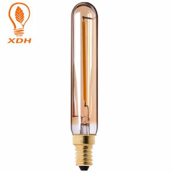 Retro Edison LED Filament Bulbs T20 1W 2W Decorative Vintage Tubular Light Bulbs
