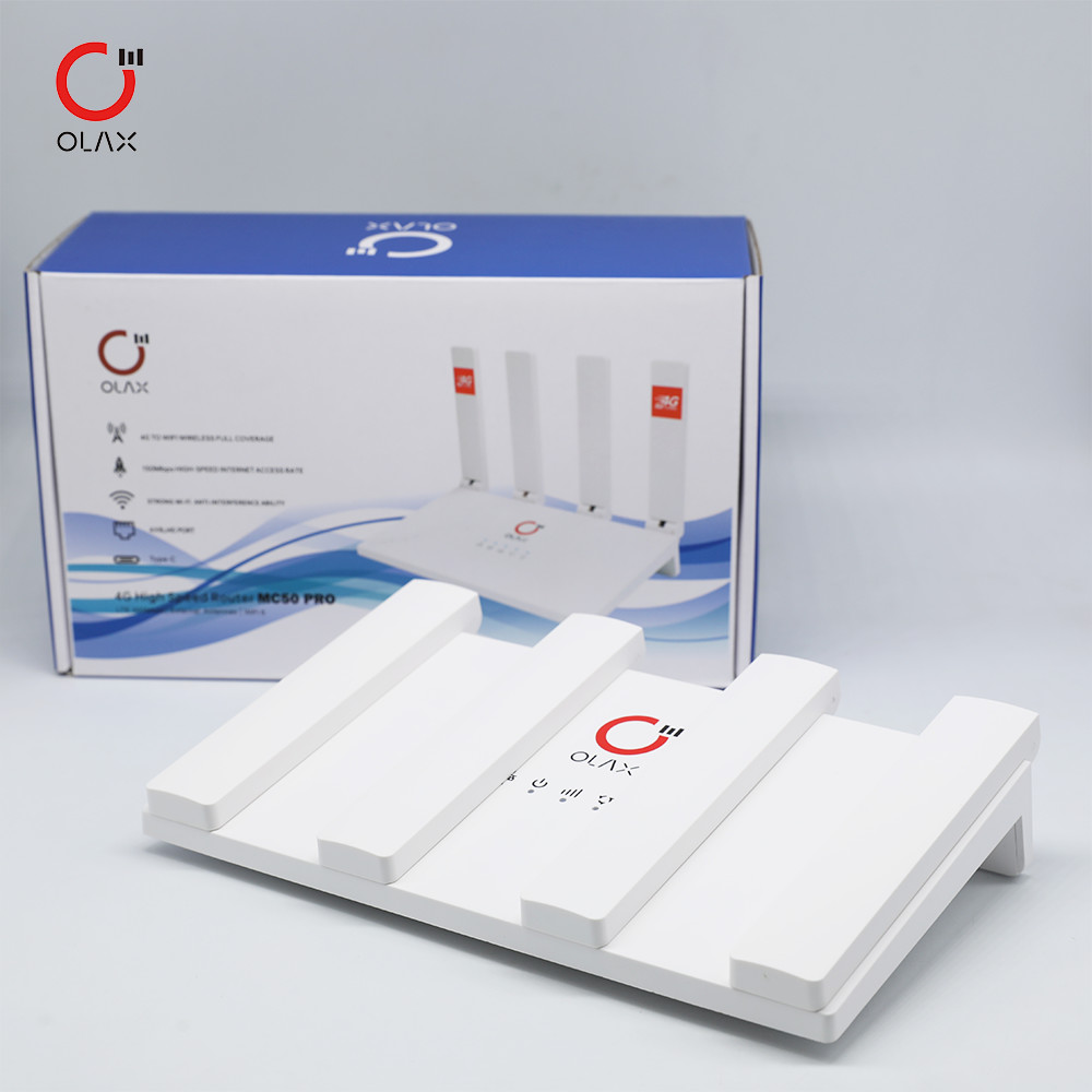 OLAX MC50 pro wifi outdoor portable universal wireless modem 4g lte wifi router 4g cpe router with sim card slot