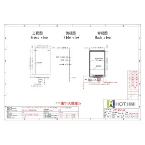 4.3 Inch CTP GT911 Controller I2C Interface