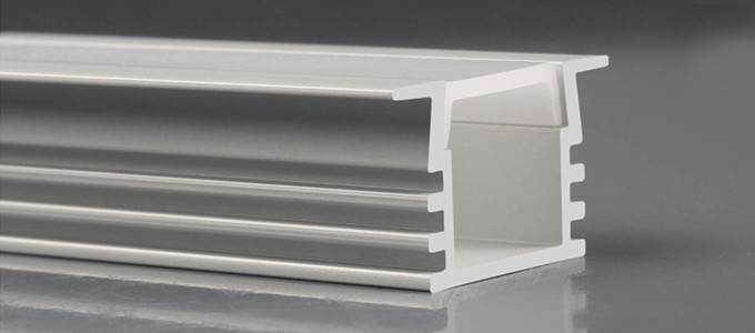 1612B Recessed LED Profiles & Extrusions With End Caps