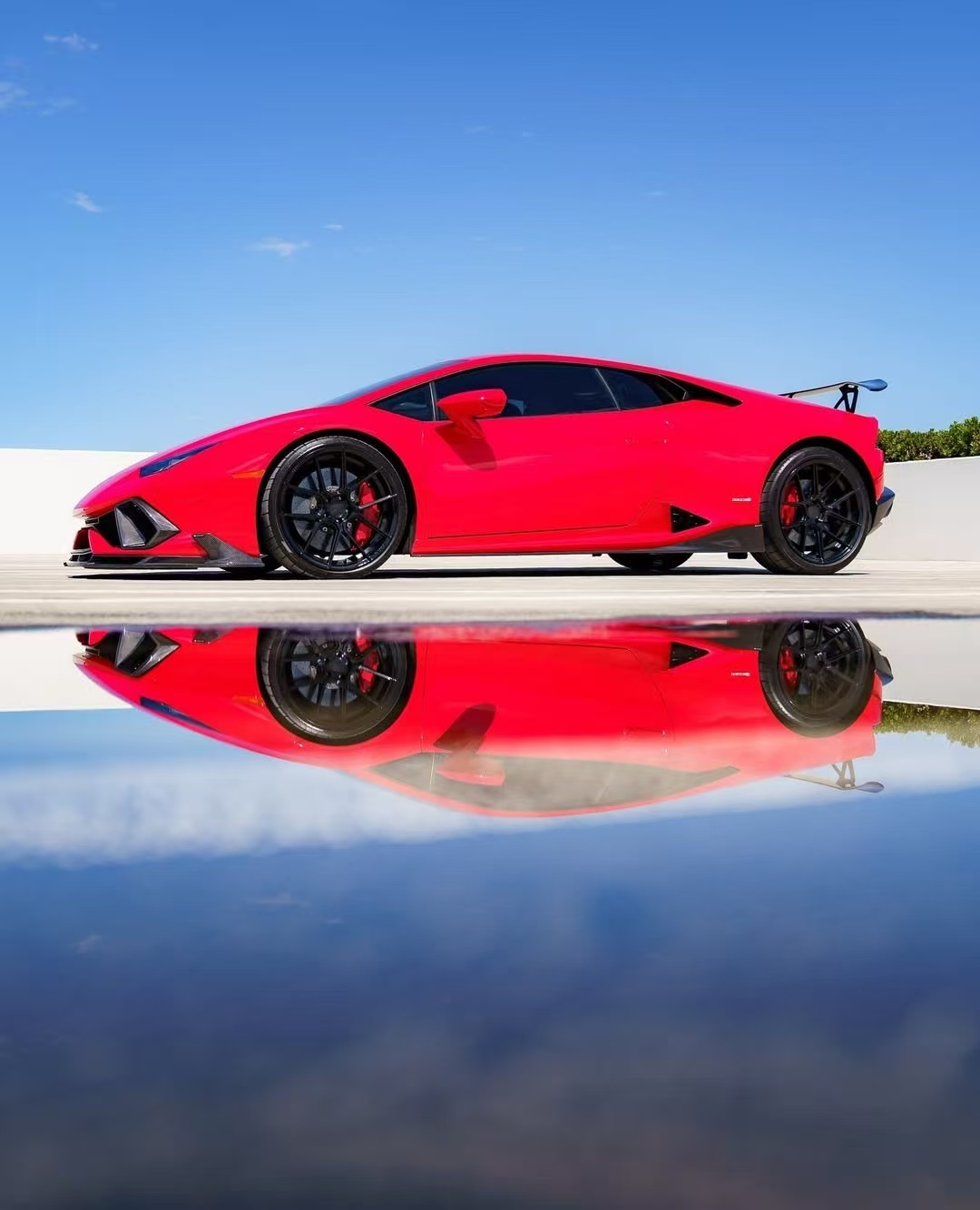 Replace Lamborghini Universal Wide Body Kits LP610 Huracan Evo Body Kit Front Lip Air Intake