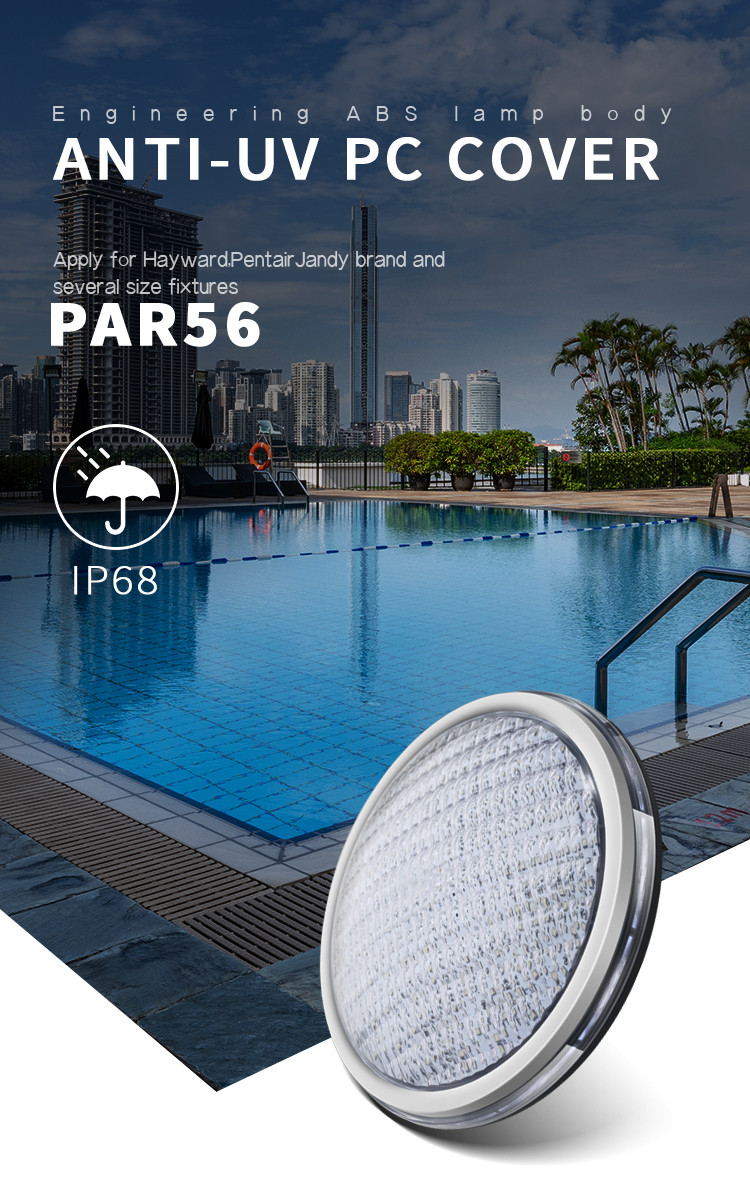 Color Change Waterproof Led Pool Light External Control Low Voltage ABS IP68