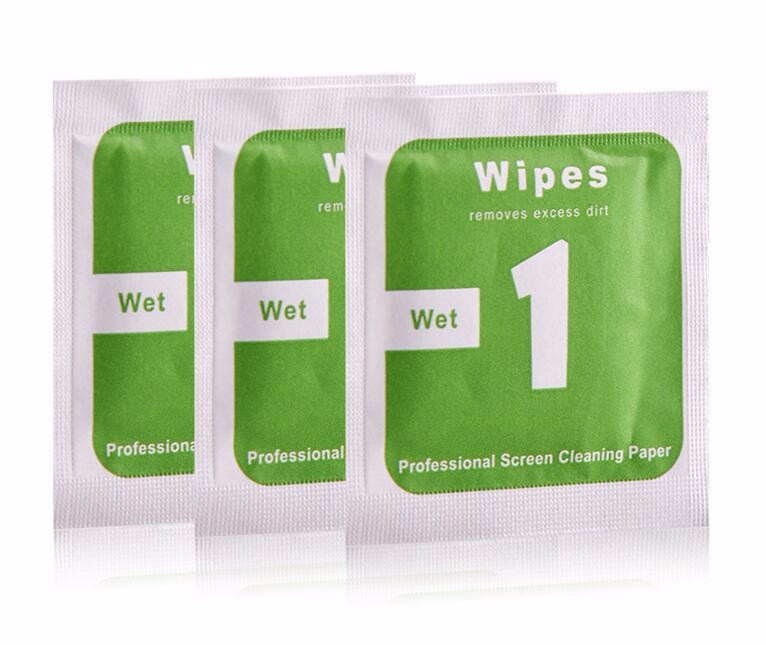 Food Grade Aluminum Foil Laminated Paper Bags for Glasses/Screen/Lens Cleaning Wipes