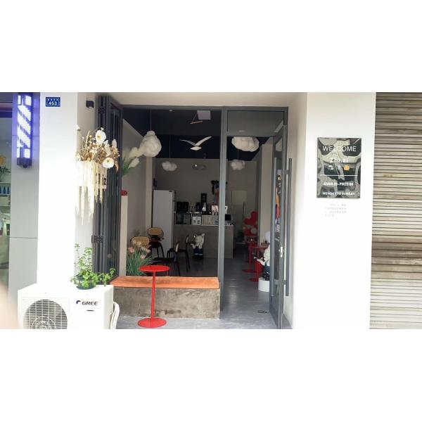 Folding Balcony Window Frameless Sliding Glass Bifold Window Single Glass Slim Frameless Glass