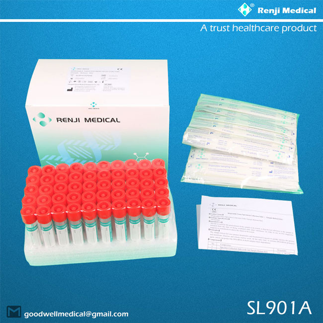 1 nasal swab Specimen Collection Tube , 5ml Viral Transport Kit