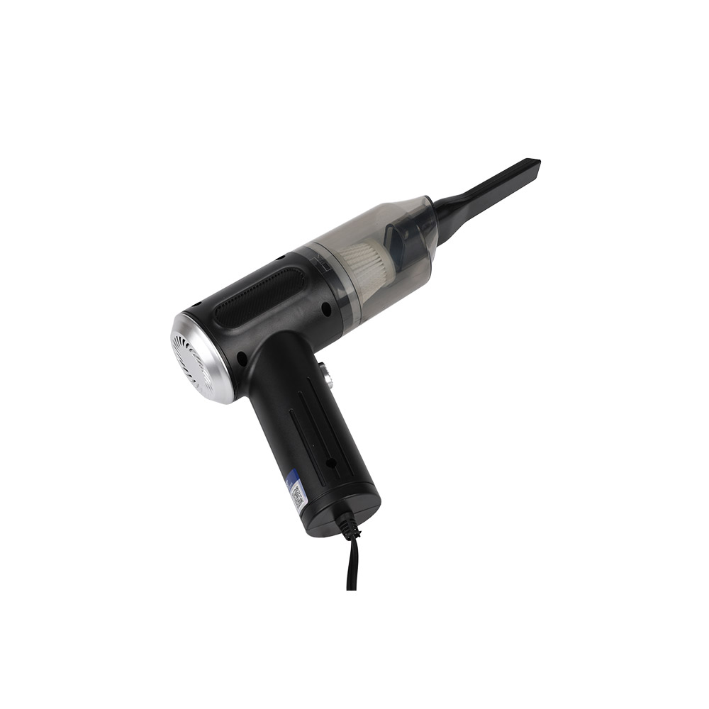 High Suction Electric Wireless Vacuum Cleaner for Car Rechargeable and Portable Black