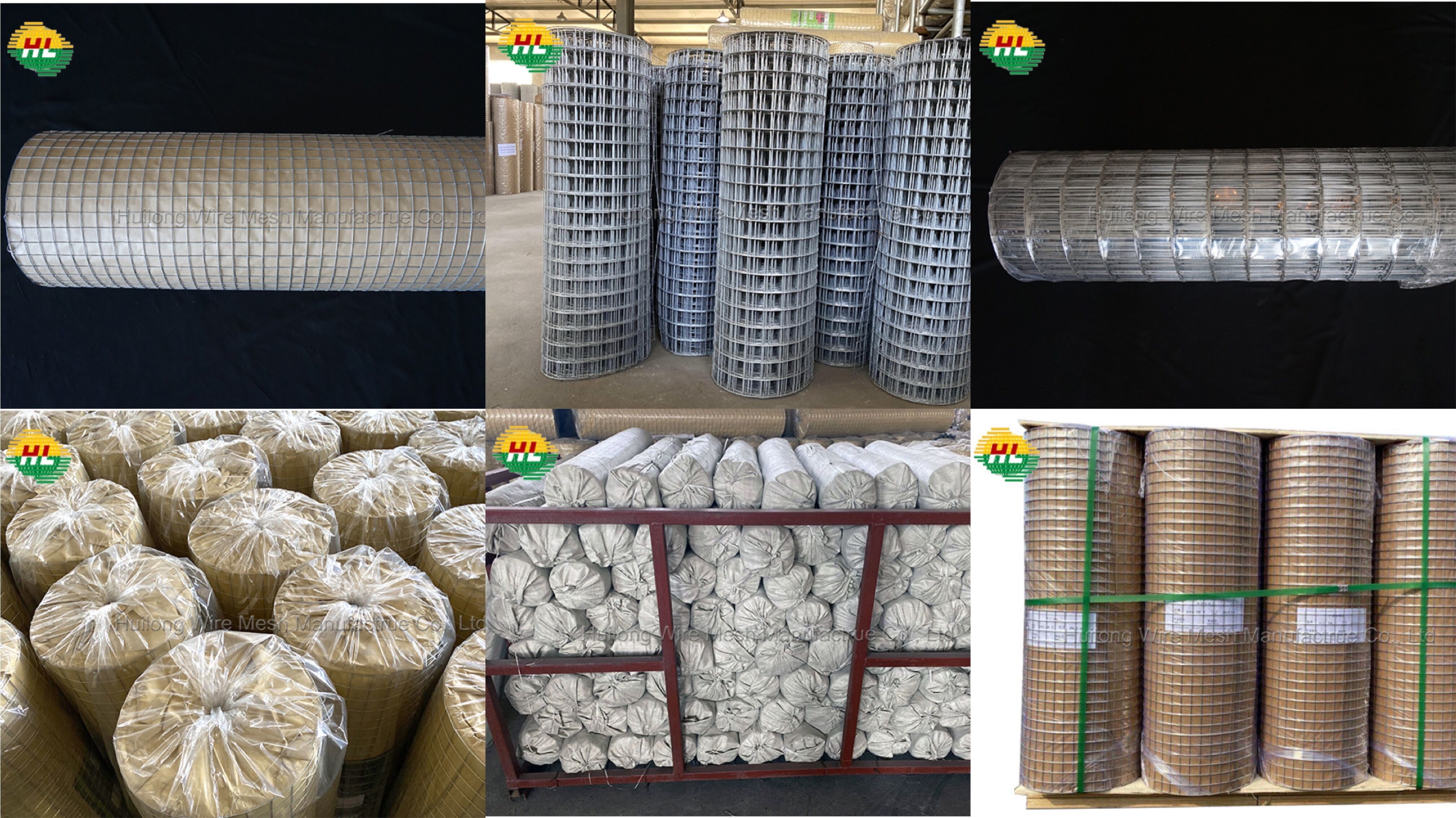 1" X 1" Galvanized Welded Wire Mesh Roll For Stock Farming And Culture