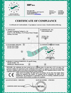 PN6 PE100 HDPE Siphon Fitting , HDPE Eccentric Reducer 63*50mm-315*160mm