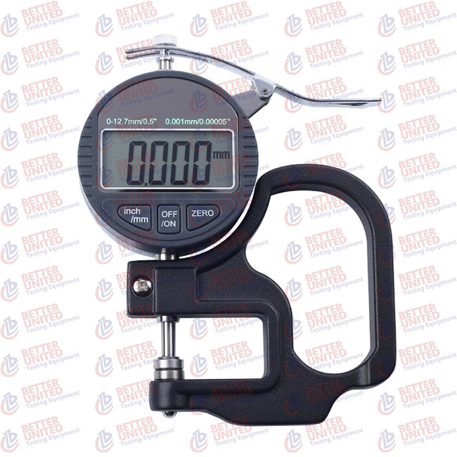 Industrial Grade Mini Digital Thickness Gauge Range 0-10mm 0-25mm