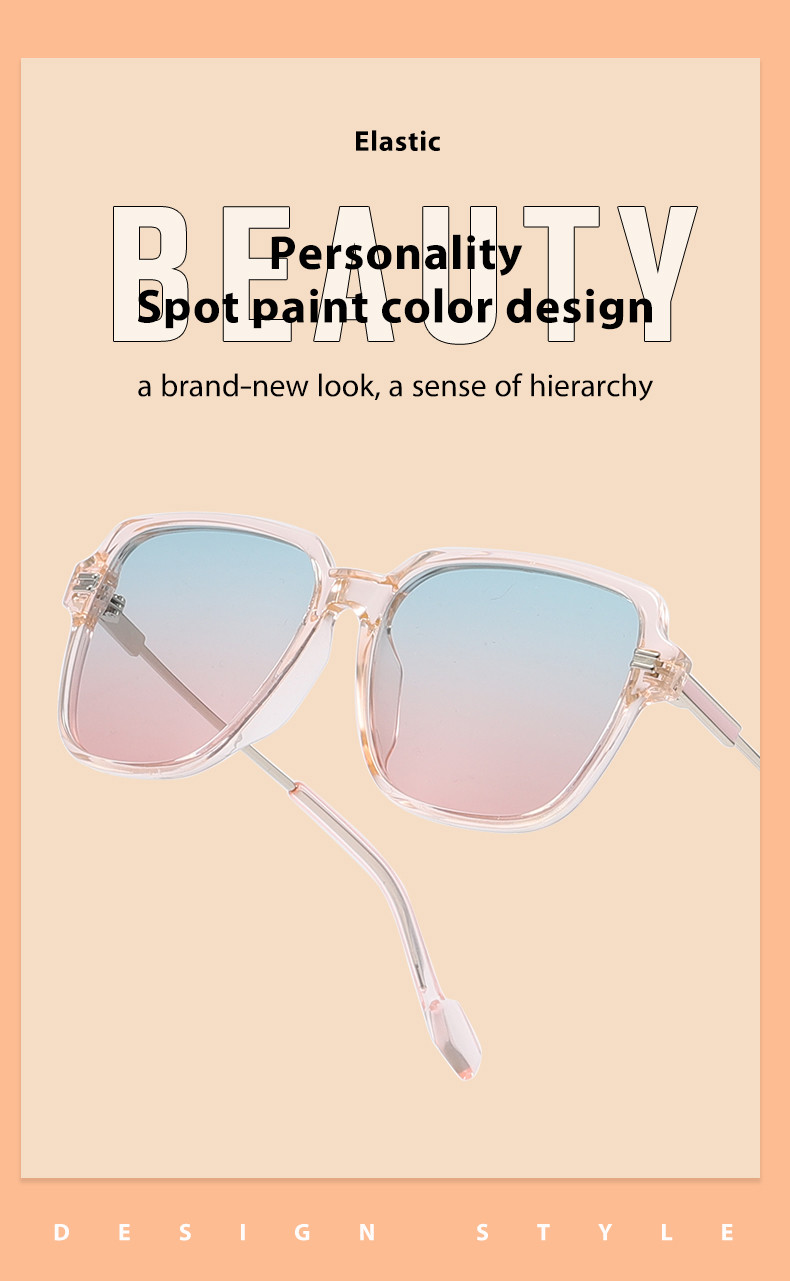 Women'S Fashion Polarized Sunglasses Anti UV Retro Mirror Lens