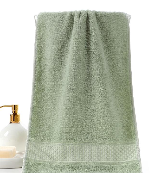 Jacquard 100% Cotton Face Wash Towel Solid Color Soft Towel Popular Selection