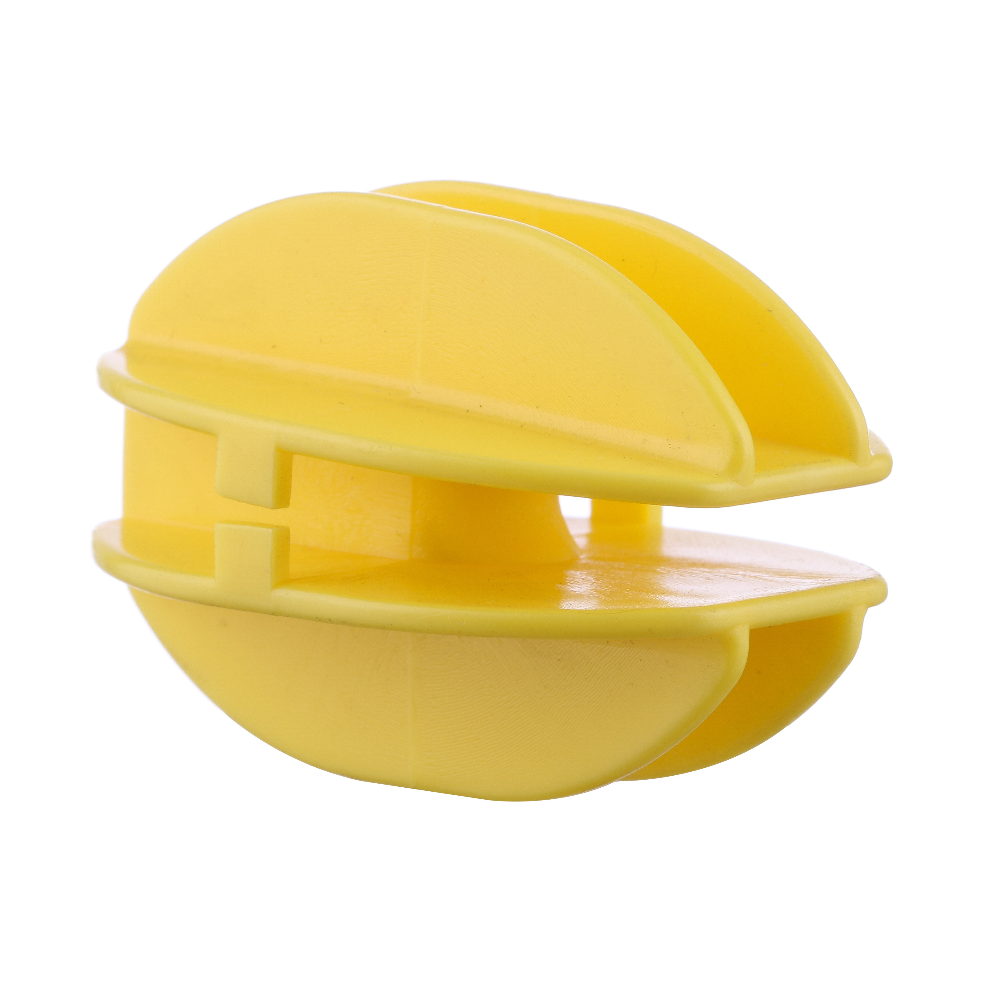 HDPE Material INS502*B End Strain Electric Fence Insulators With Yellow Color