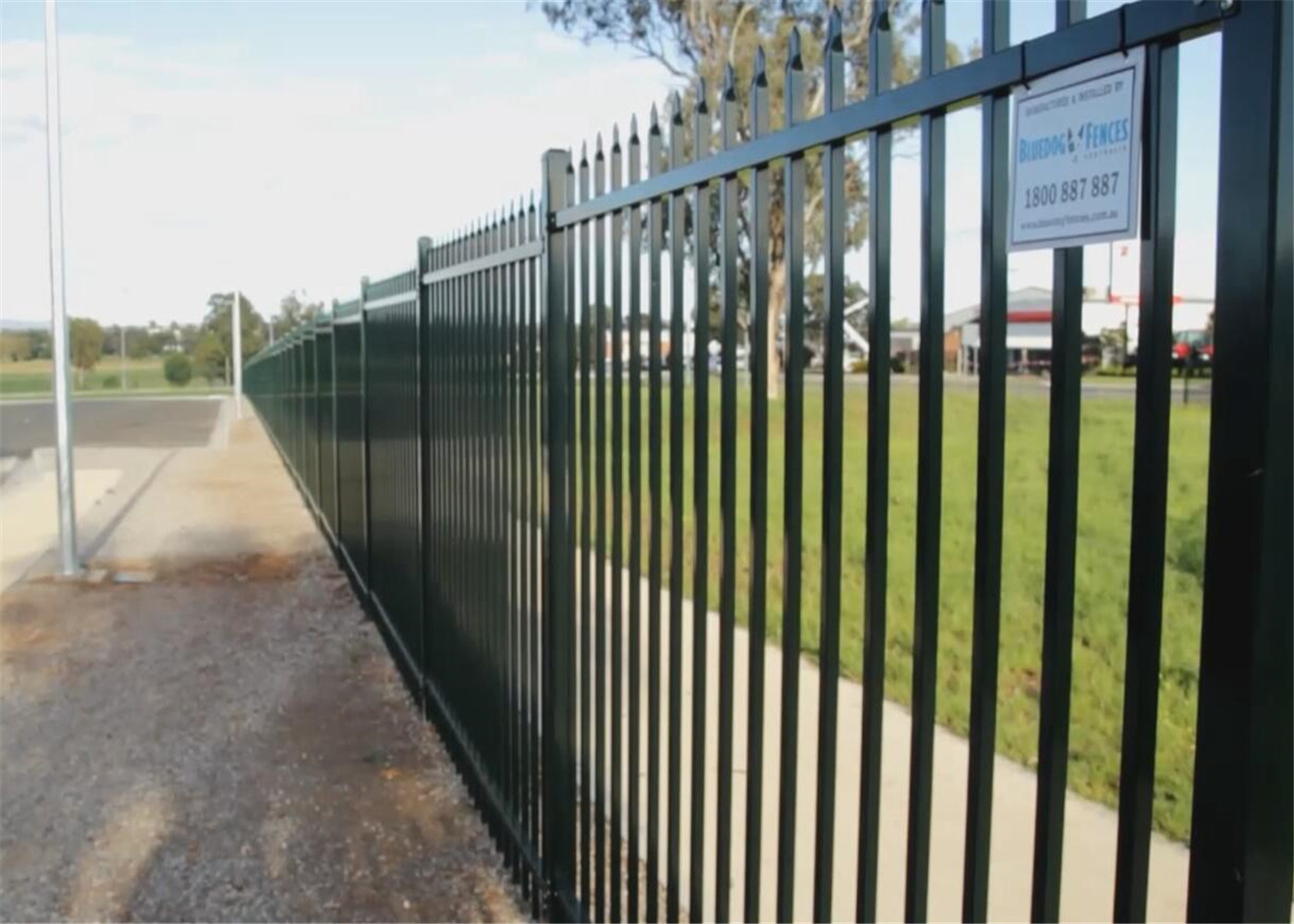 Direct Factory Price Spear Top Metal Fence With A Series Of Sizes