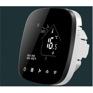 Buy cheap ABS NTC Sensor Fan Coil Thermostat With Modbus Function product