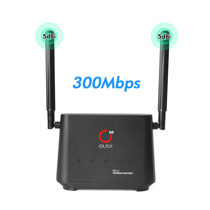 OLAX AX5 PRO Unlocked Cat4 4g Lte Cpe Wireless Wifi Routers With Sim Card Slot Indoor Wifi Routers