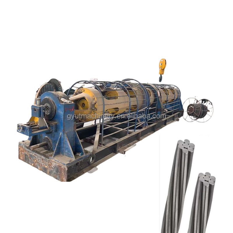 Twisting 1 3 Second Hand BOW Cable Stranding Machines for ABC Overhead Cable Making