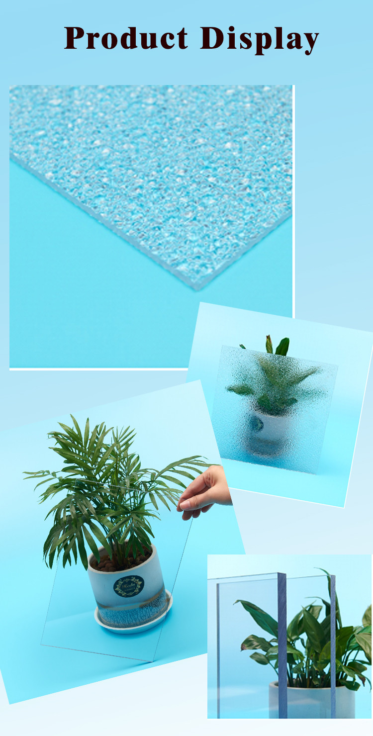 24 X 24 24 X 48 Polycarbonate Sheet Hollow Pc Transparent Sheet
