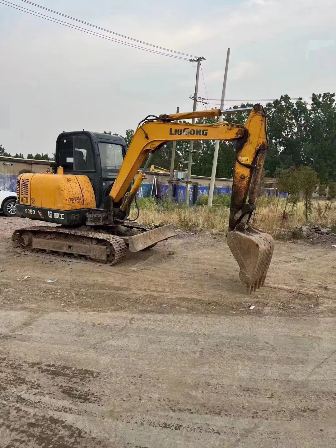 9017F ZTS 1.8Ton Mini Crawler Excavator By Liu Gong 46.3kW Machine Weight 7500Kg