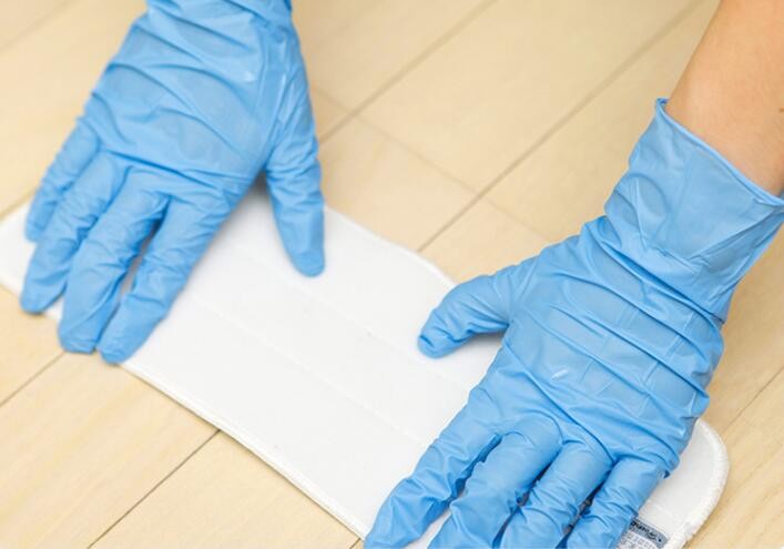 Powder / Powder Free Disposable Nitrile Examination Gloves