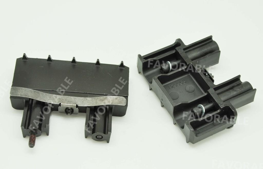 Black PN128529 Slat Stop Pad Cl25 For Lectra FP FX Q25 IX Cutter Machine