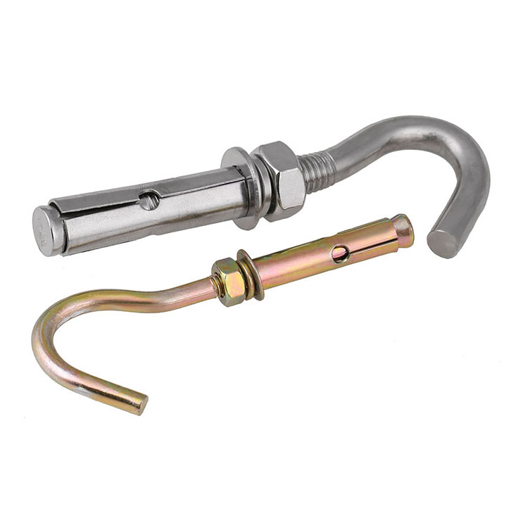 Stainless Steel Sleeve Anchor Hook Bolt Refractory Anchors Machine Screw Anchors