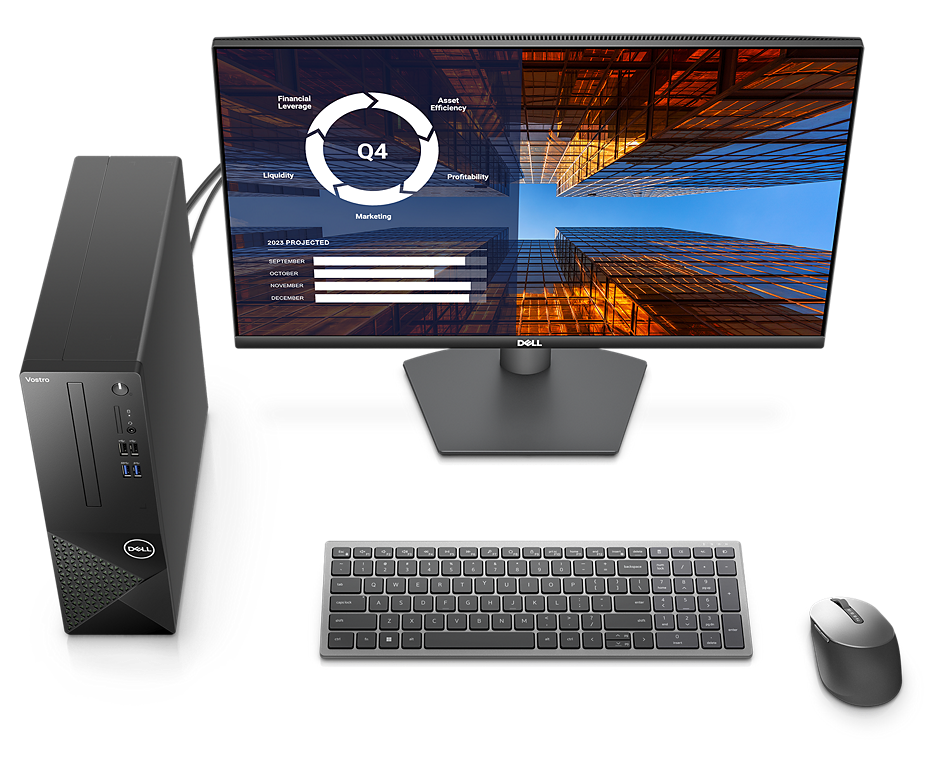 Dell V3020SFF Mini PC Intel Core i7/i5 Processor 16G DDR4 RAM SSD 256GB 1TB HDD Windows 11 PC