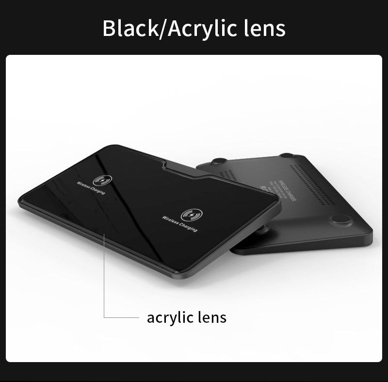 Dual 15W Fast Wireless Charging Pad For S20 S21