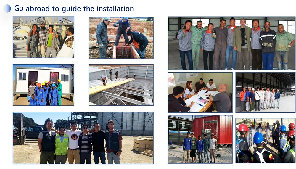 Light Steel Structure Prefabricated Metal Construction Building for Storage Shed Prefab Warehouse (SS-47)