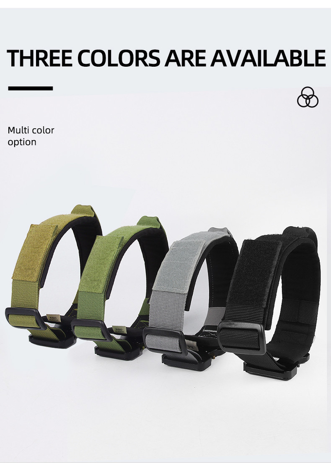 Outdoors Pet Training Medium And Big Dog Tactical Collar Adjustable 38 - 48cm