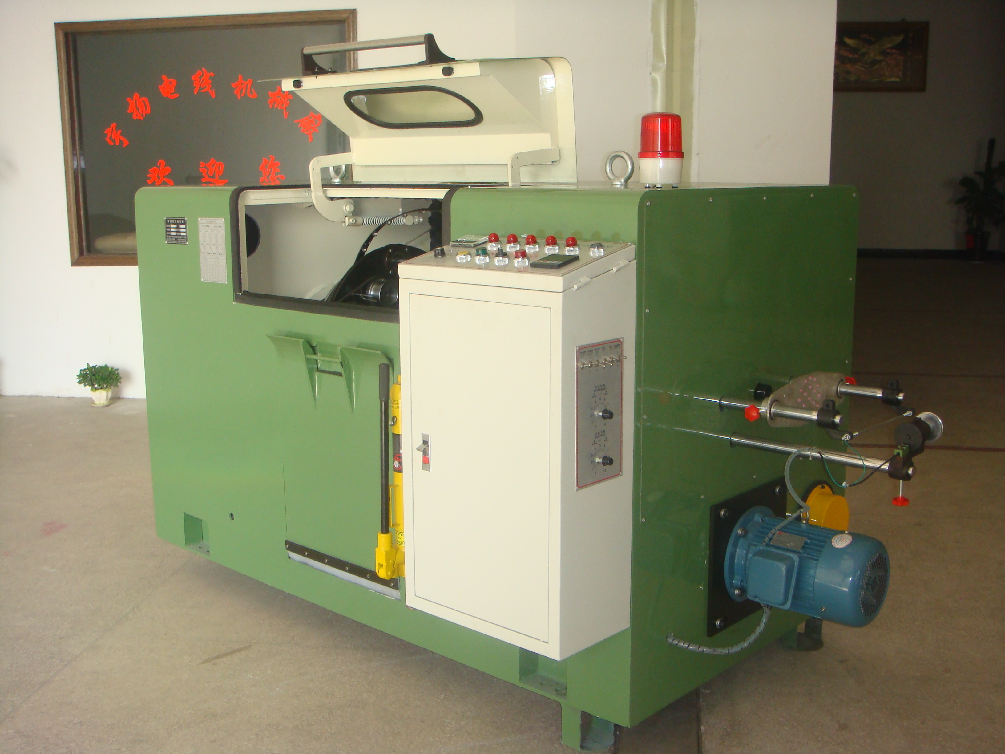 Model 300P Copper Wire Twisting Machine For Fine Wire Bunching , High Speed