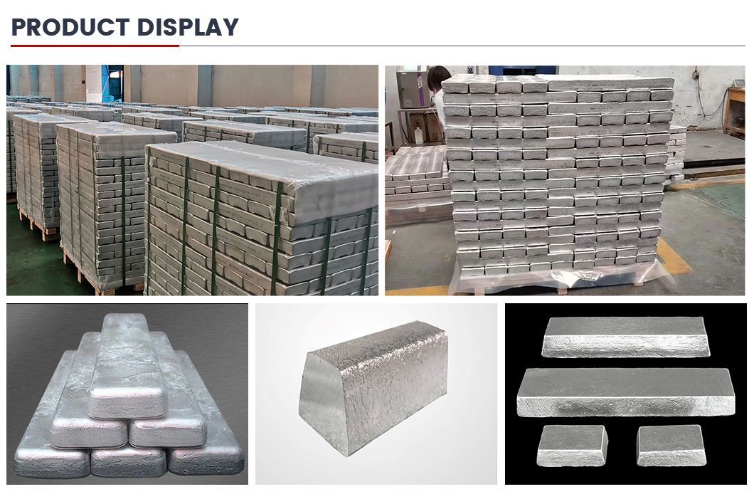 Hot Selling Pure Magnesium Ingot 99.9% 99.95% 99.98% 99.99% Pure Mg Ingot with Best Price