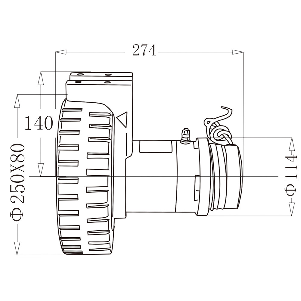 0.4kw 8N.M Logistic AGV Steering Brushed Drive Wheel Units