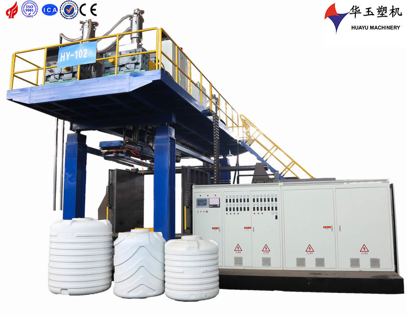 Chemical Industry 5000L 6-Layer HDPE Extrusion Blow Molding Machine