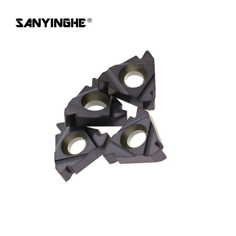 16NR 8UN Solid Carbide Threading Inserts Carbide Cutting Tool Insert Cnc For Stainless Steel