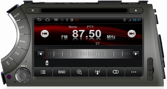Ouchuangbo Special Android 4.0 Car Audio GPS/ Blue tooth iPod for Ssangyong Actyon /Kyron DVD Navi S150 Radio OCB-158C