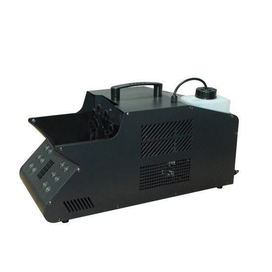 Single Roller 1500w Stage Bubble Machine With Led Lights 12x3w