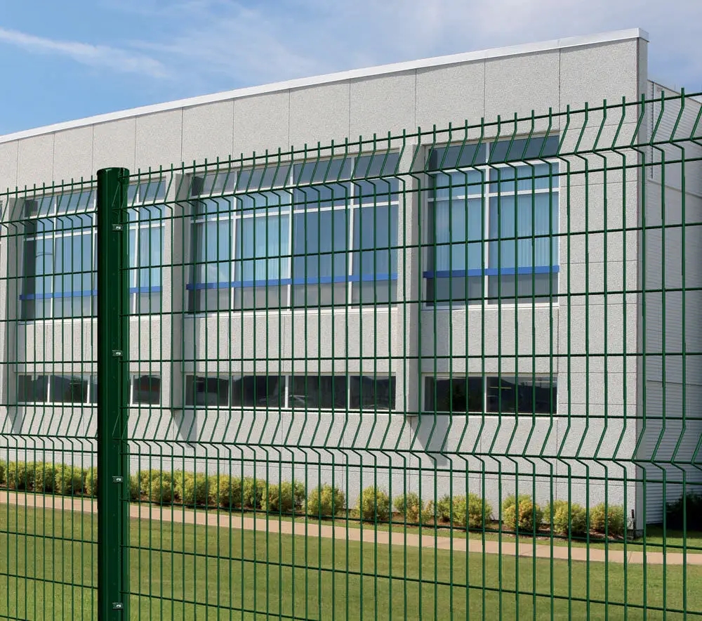 Square Posts 3mm 3d Wire Mesh Panels 50x200mm