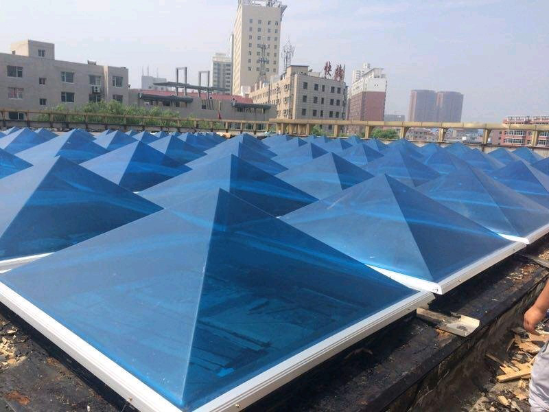 Clear Skylight Polycarbonate Processed Products For Modern Buildings