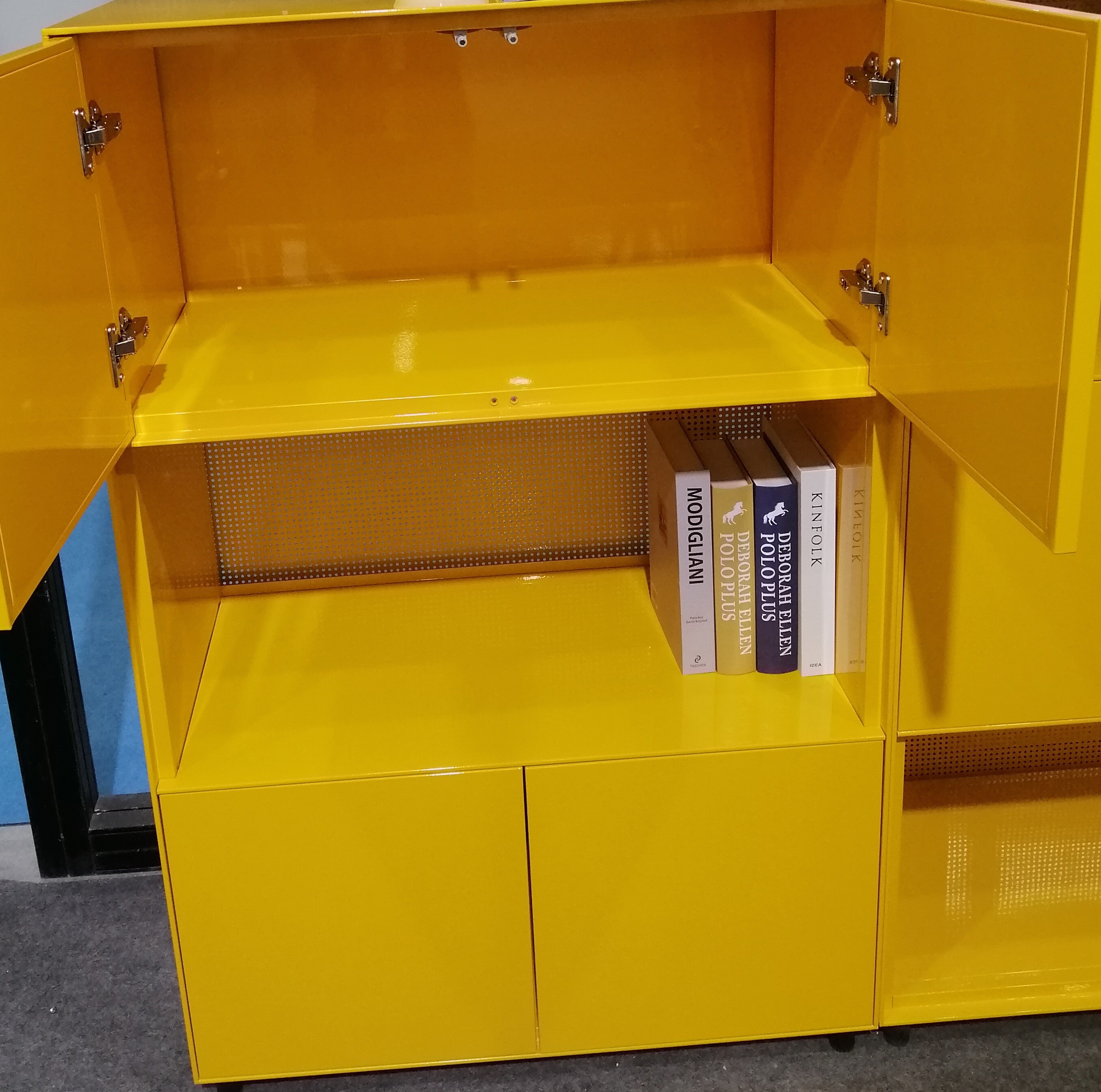 Modular Office Cabinet Slim Edge 5mm Steel Cabinet Doubling Plate