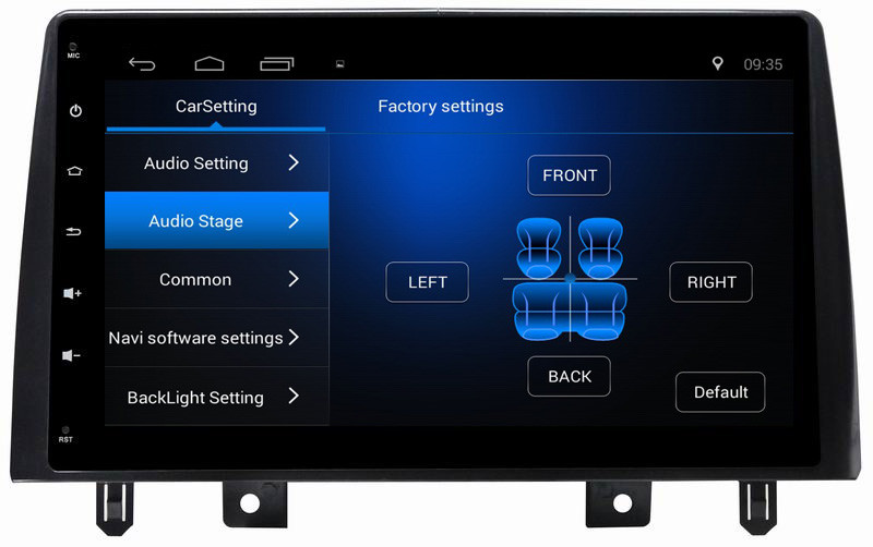 Ouchuangbo car audio stereo multimedia android 8.1 for JAC Refine S3 2017 support USB SWC wifi blurtooth touch screen