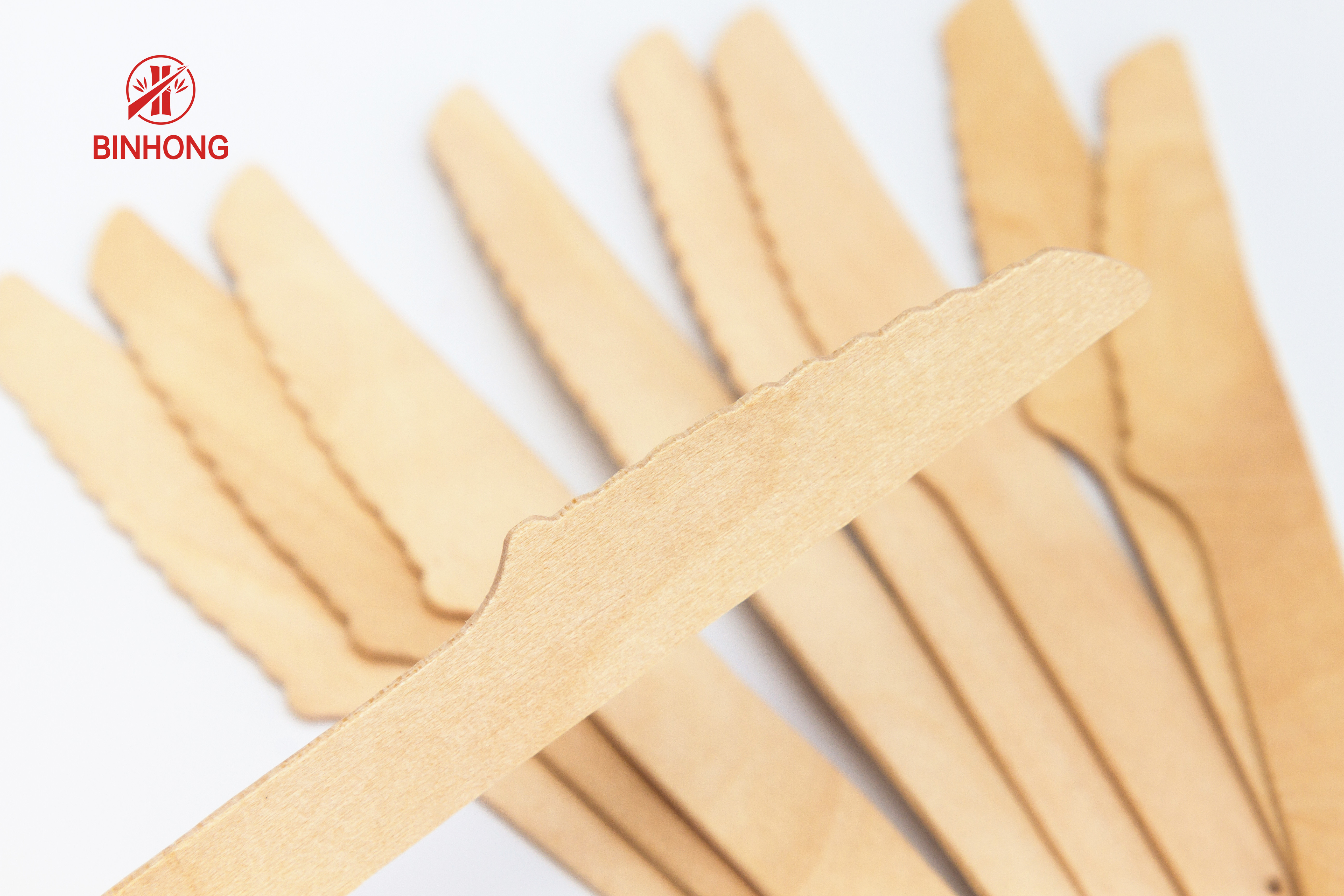 Sustainable Natural Color 11cm Disposable Wooden Cutlery