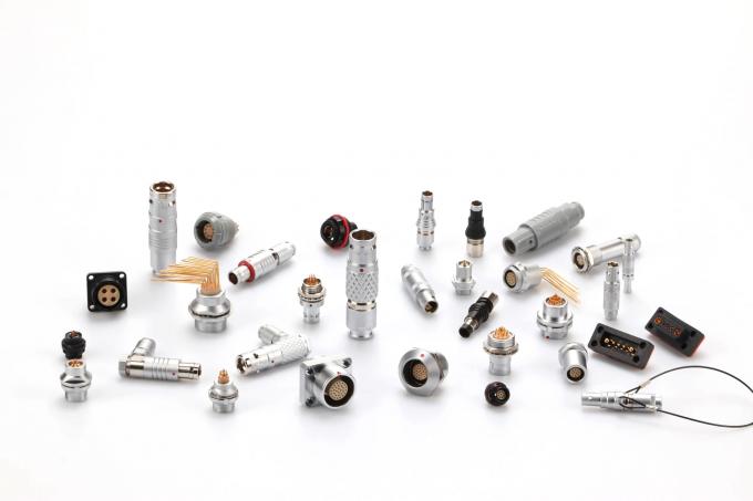 Push-pull Self-locking T6 Sealed Plug IP54 Industrial Connector, Circular Waterproof Connector M B Series 2