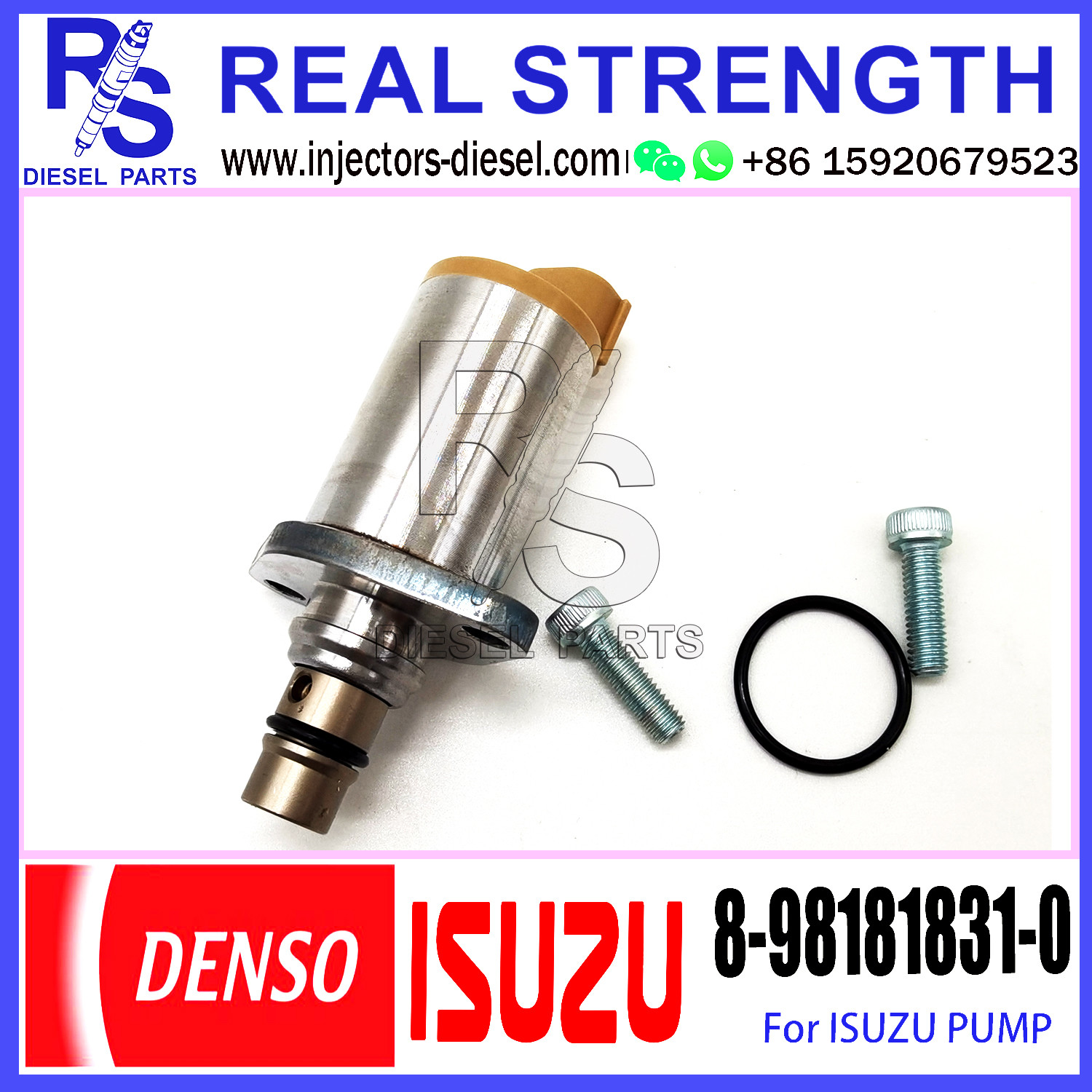 ISUZU EURO4/ 54JJ1 INJECTION PUMP SUCTION CONTROL VALVE SCV valve 8-98181831-0