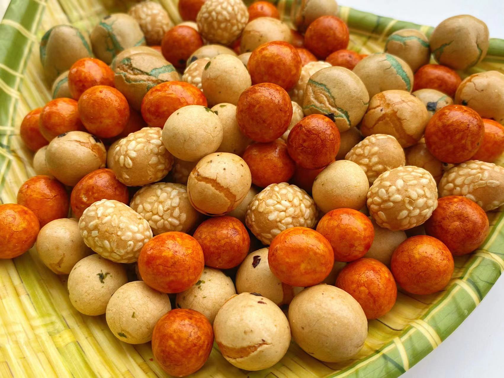 High Quality Crispy Multi-flavored Peanuts Crackers Healthy Mixed Nut Snacks Spicy Sesame Peanut